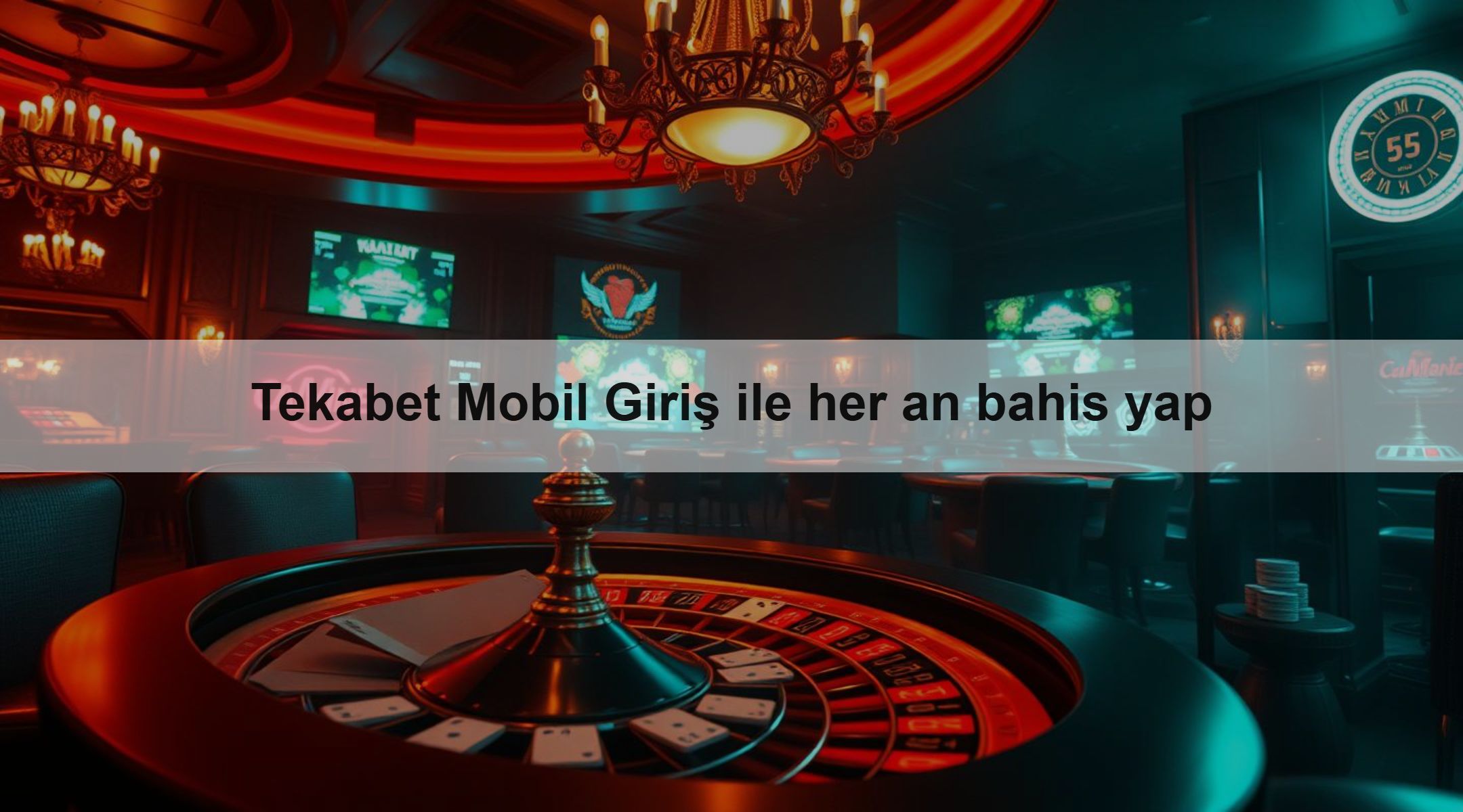 Tekabet Mobil Giriş ile her an bahis yap