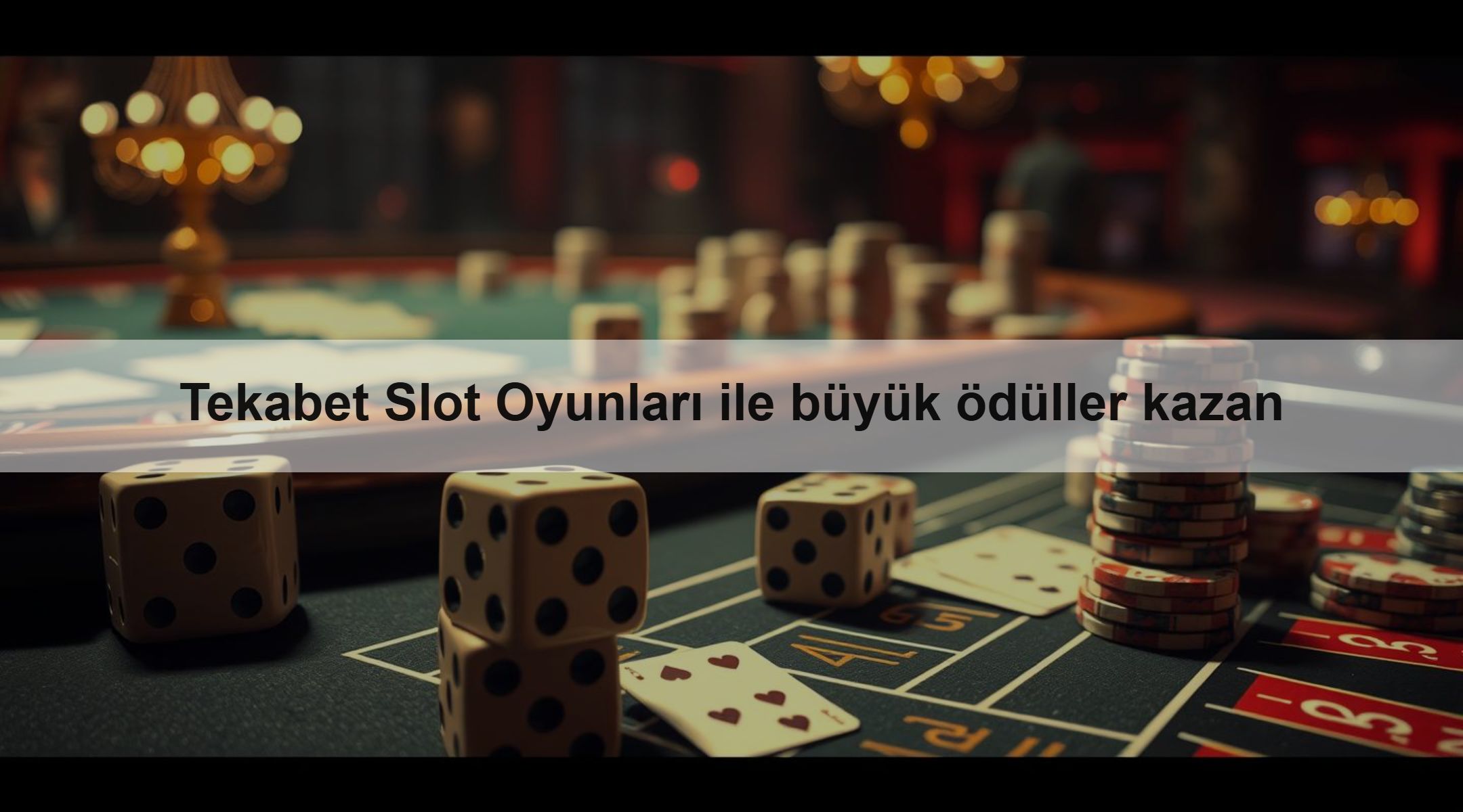 Tekabet Slot Oyunları ile büyük ödüller kazan